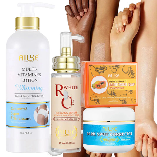 The AILKE Radiance Kit – Multi-Vitamin Brightening Skincare Set