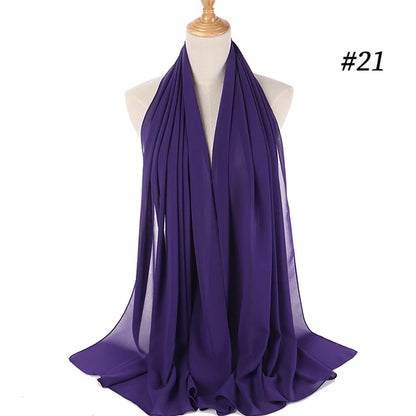 The Bubble Chiffon Hijab – Light as Air, Bold in Style