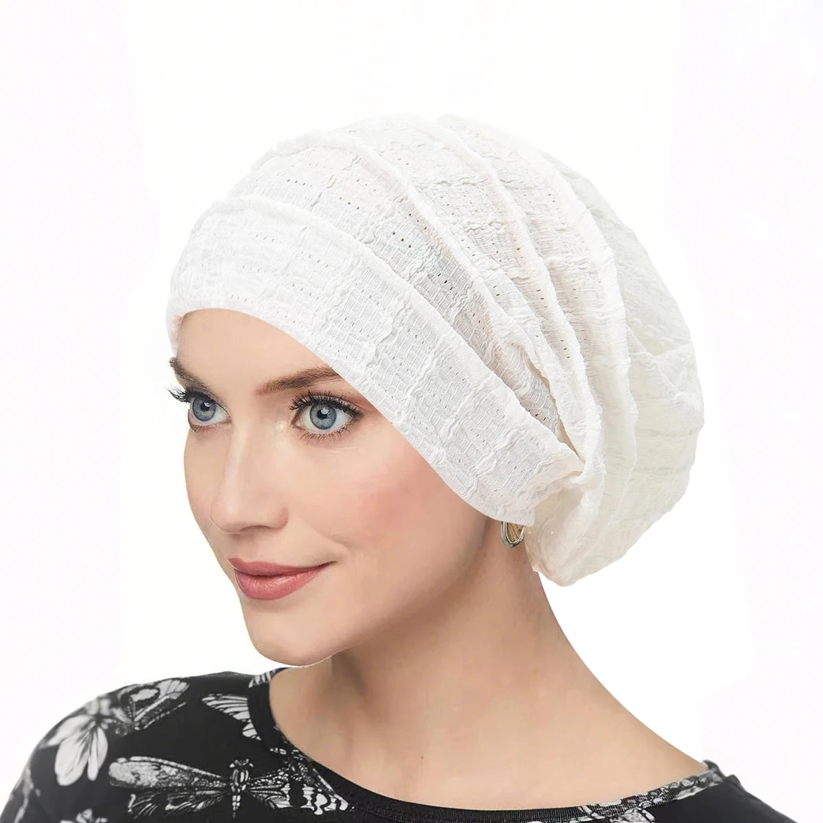 Women Soft Strech Beanie Chemo Cap Solid Color Bonnet Inner Hijabs Cap Muslim Head Wraps Femme Wrap Head Turban Hat