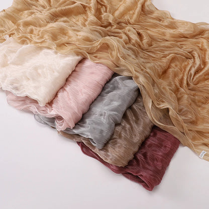 The Wavy Edge Hijab – Elegance with Every Fold
