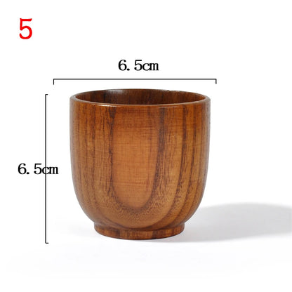Handmade Spruce Wood Cups – Natural Big Belly Mug for Tea, Coffee & Milk