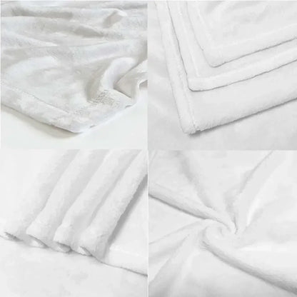 6 Size Merciful Virgin Mary Flannel Art Blanket, Home Sofa Office Nap Blanket for Four Seasons, Machine Washable Flannel Blanket