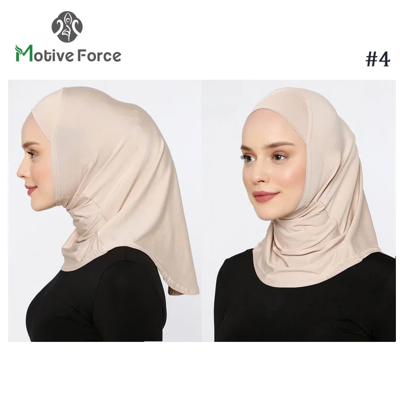 Islamic Modal Blue SPORT Hijab Abaya Hijabs For Woman Abayas Jersey Head Scarf Muslim Dress Women Turbans Instant Satin Turban