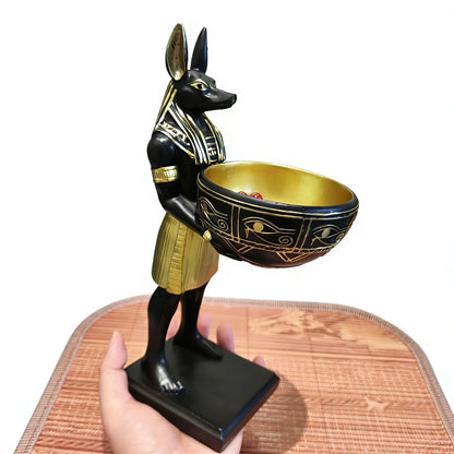 Anubis Guardian of Scales Resin Statue – Egyptian God Collectible Figurine
