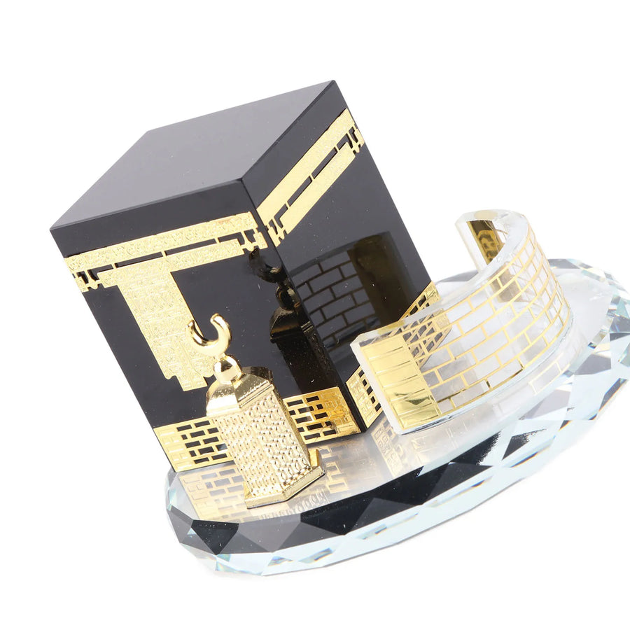 The Crystal Kaaba – Gilded Muslim Holy Sanctuary Replica