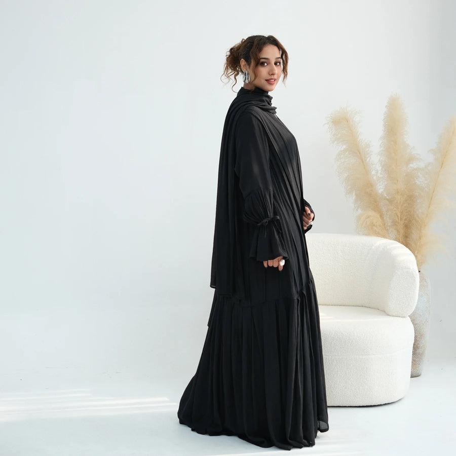 Eid in America – 2-Piece Abaya Scarf Set for the Muslim Woman