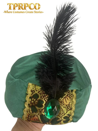 Purim halloween Party Aladdin Costumes Aladdin Lamp genie costume Adam prince Fantasia Arab Clothing boy Carnival