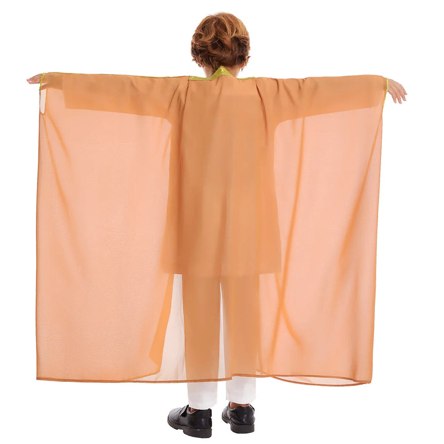 Boys' Eid Dishdasha & Open Abaya – Children's Modest Islamic Robe for Ramadan & Prayer