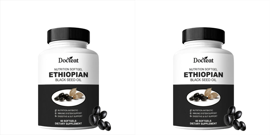 The Black Seed Shield – Immune Support Softgels with Turmeric & Ginger (60 Count)
