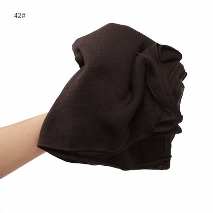 The Crinkle Rayon Hijab – Effortless Elegance, All-Day Comfort