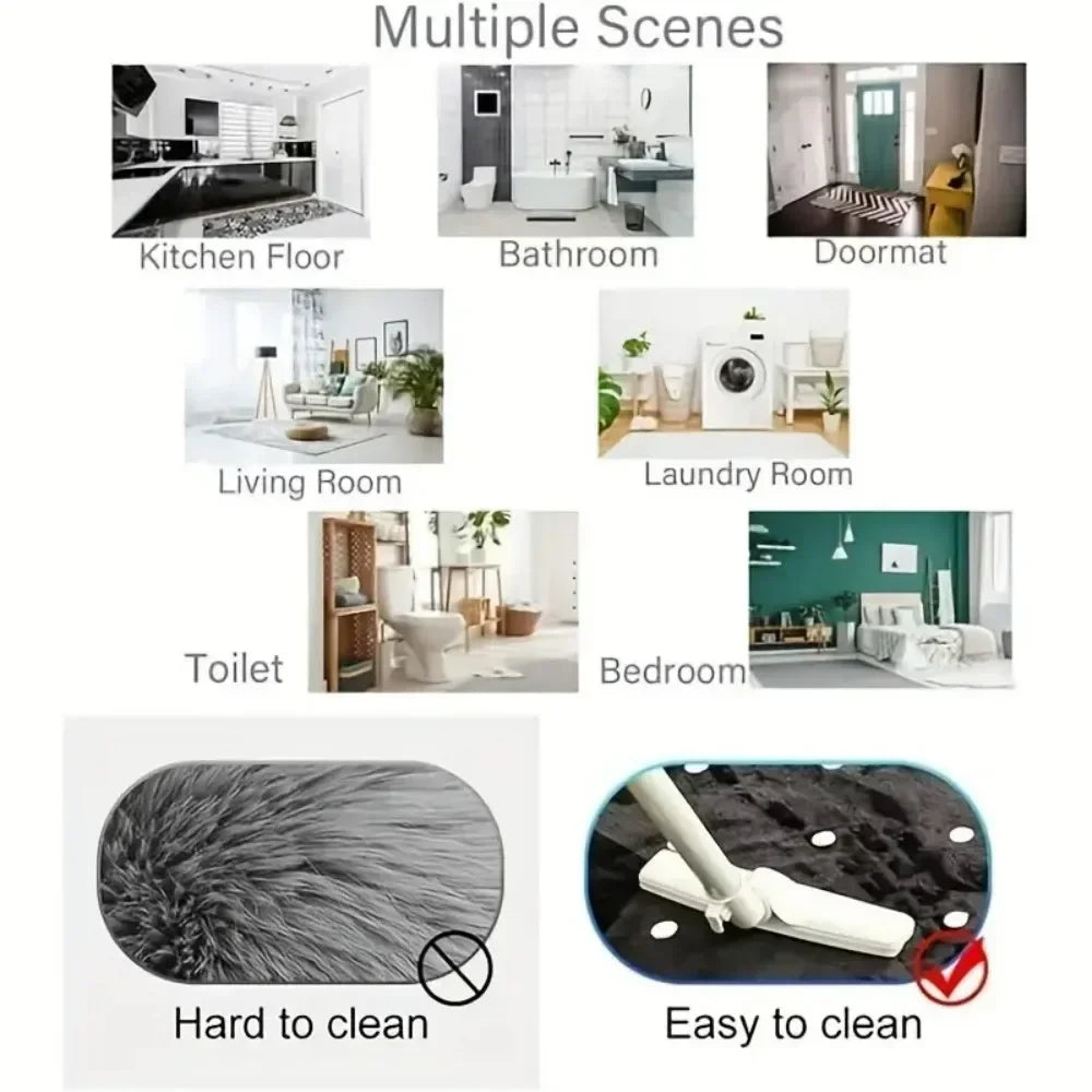 The Moon and The Stars Round Carpet Washable Decoration Home Light Rug Bedroom Chair Mat Carpets for Living Room
