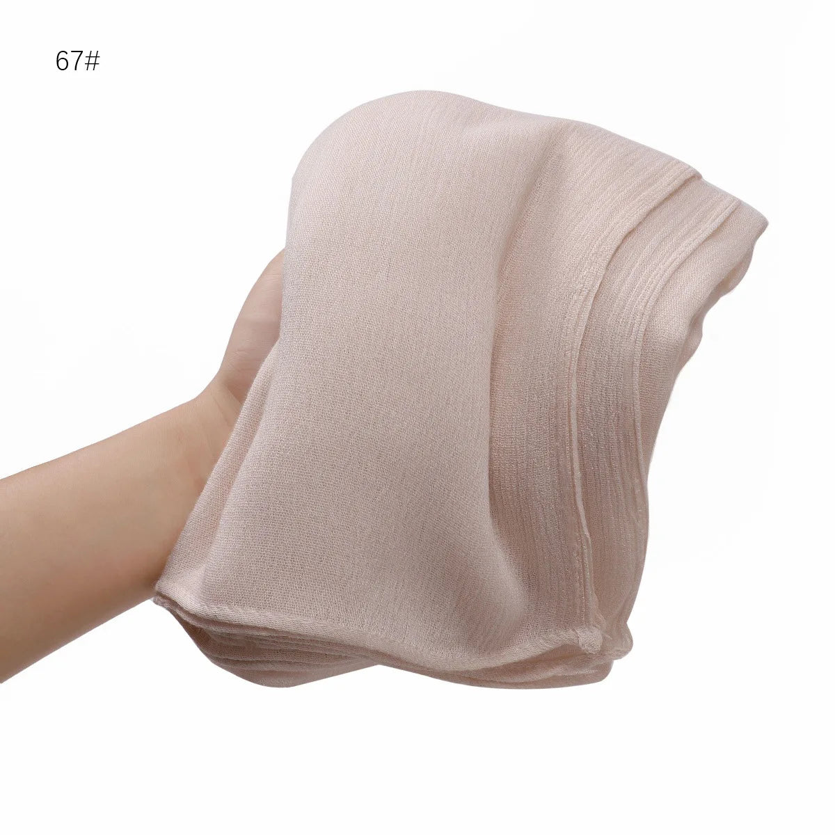 The Crinkle Rayon Hijab – Effortless Elegance, All-Day Comfort