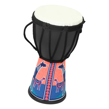 African Drum Handheld Children's Drum Gifts Portable Snare  Drum Cavity Orff Percussion Musical Instruments