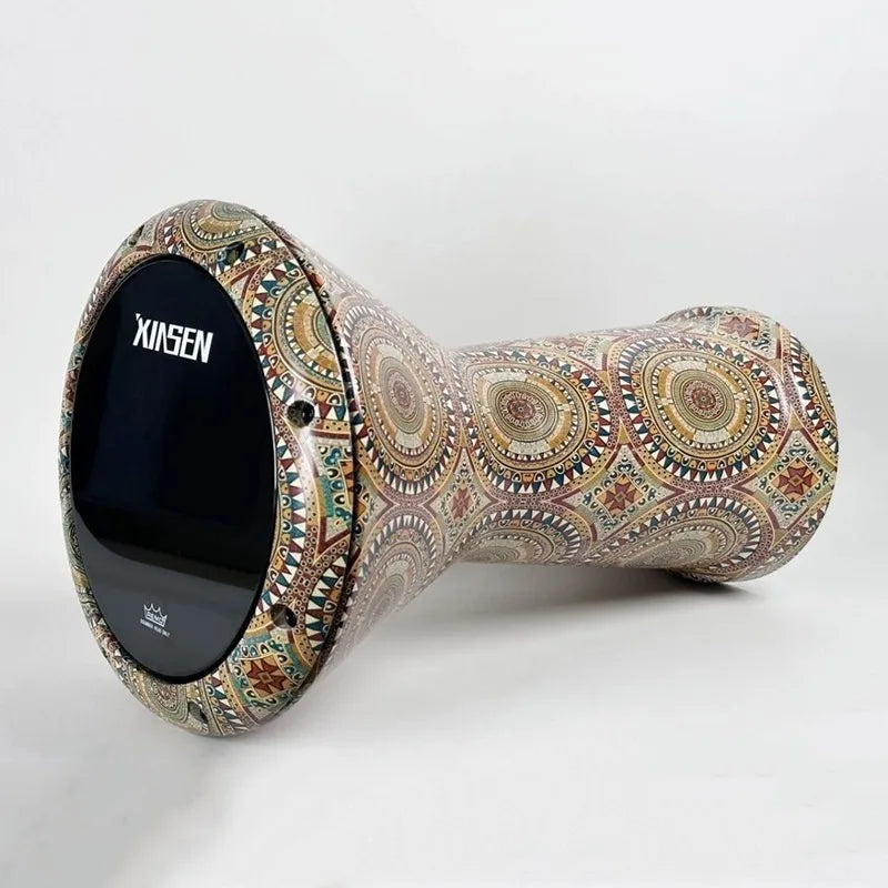 Portable Doumbek Drum 8.5 Inch Arabic Drum Professional Perform Practice Adult Beginners Light Doumbek Percussion Instruments