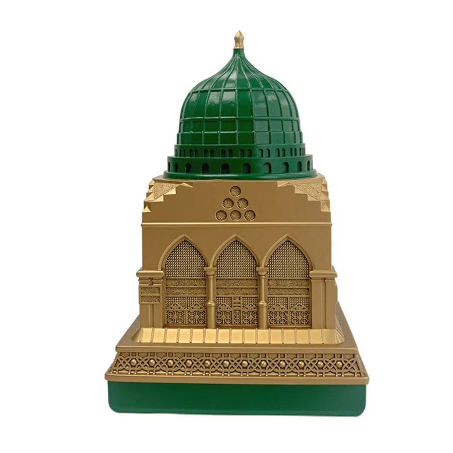 The Green & Gold Mosque – Islamic Architectural Replica Decor