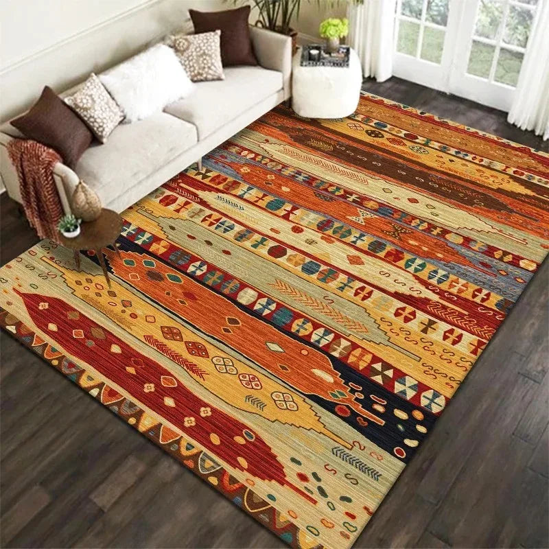 The Moroccan Loops – Tribal Luxury Geometric Area Rug