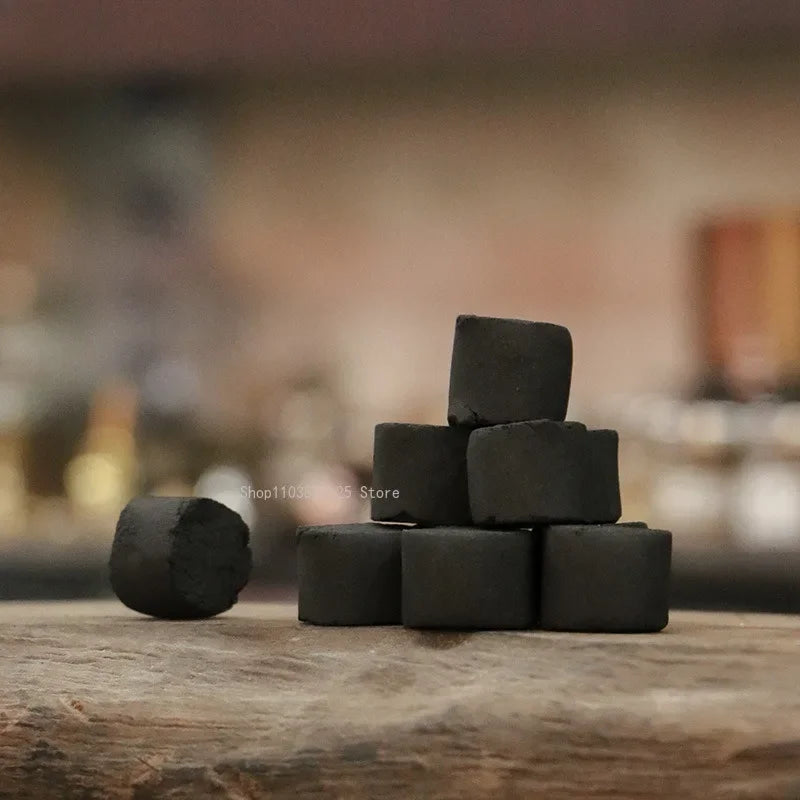 25 Smokeless Incense Capsules – Natural Carbon for Tea Room & Study