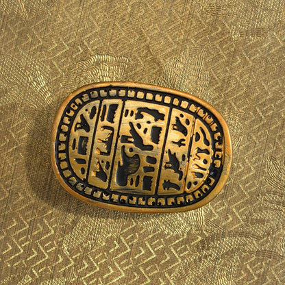 Egyptian Scarab Beetle Statue – Resin Figurine of Wealth & Rebirth, Ancient Egypt Decor