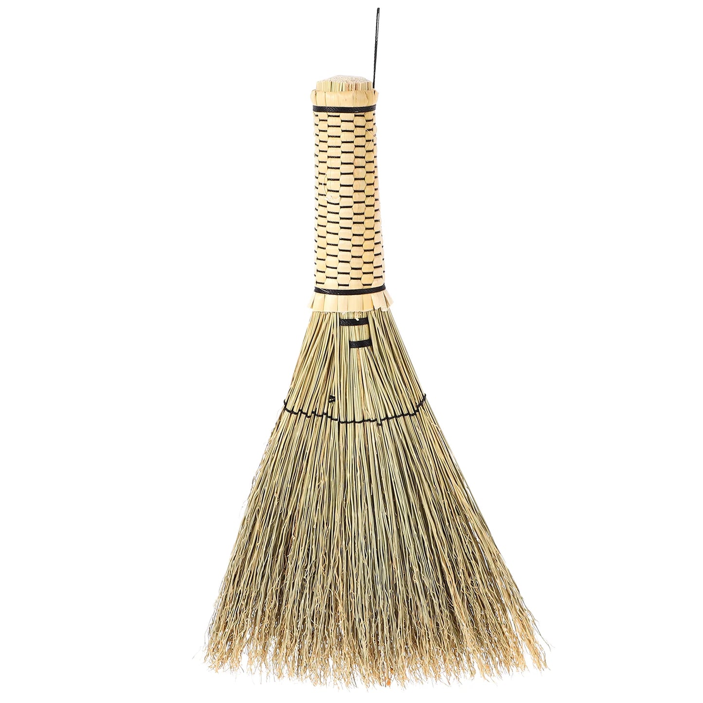 Handmade Straw Bed Sweep Small Cleaning Broom Woven Corn Household Mini Broom Desktop Dustpan Tool Supplies
