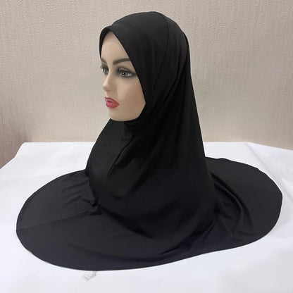 The Amira Pull-On Hijab – Full Coverage, Effortless Modesty