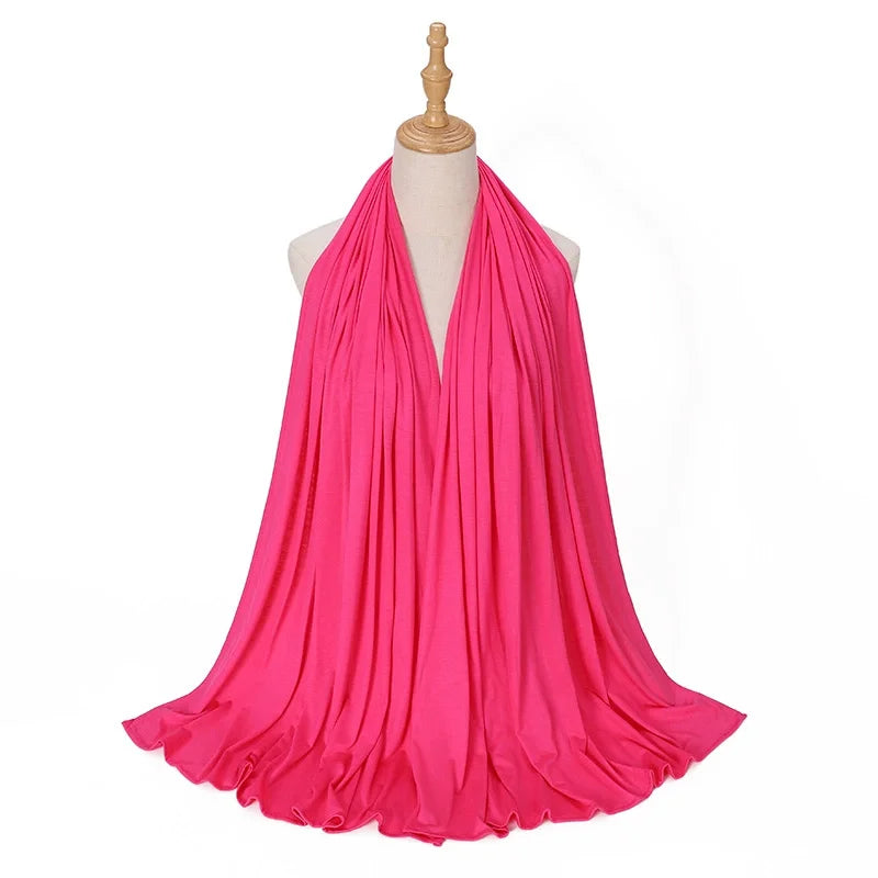 The Mercerized Cotton Jersey Hijab – Softness, Style, and Full Coverage