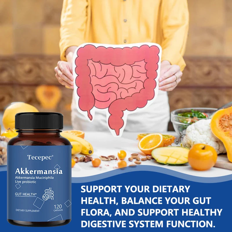 The Gut Guardian – Akkermansia Probiotic Capsules for Digestive Balance