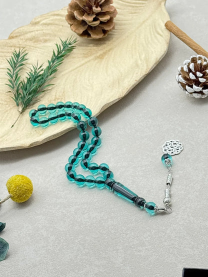 33 Beads Solid Color Acrylic Muslim Tasbih Islamic Prayer Beads Gift Box