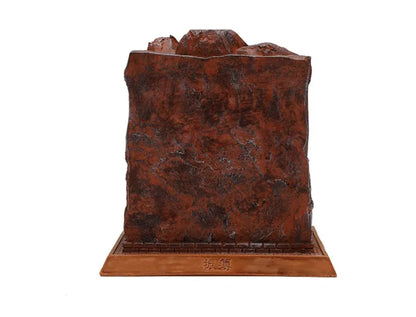 World Famous Building Model Jordan Petra Treasury Resin Ornament – Jordanian Architectural Model, Creative Home Decor