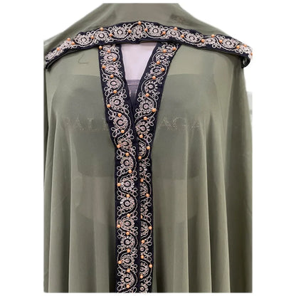 Desert Wings – The Bat-Sleeve Farasha Kaftan for the Muslim Woman in America
