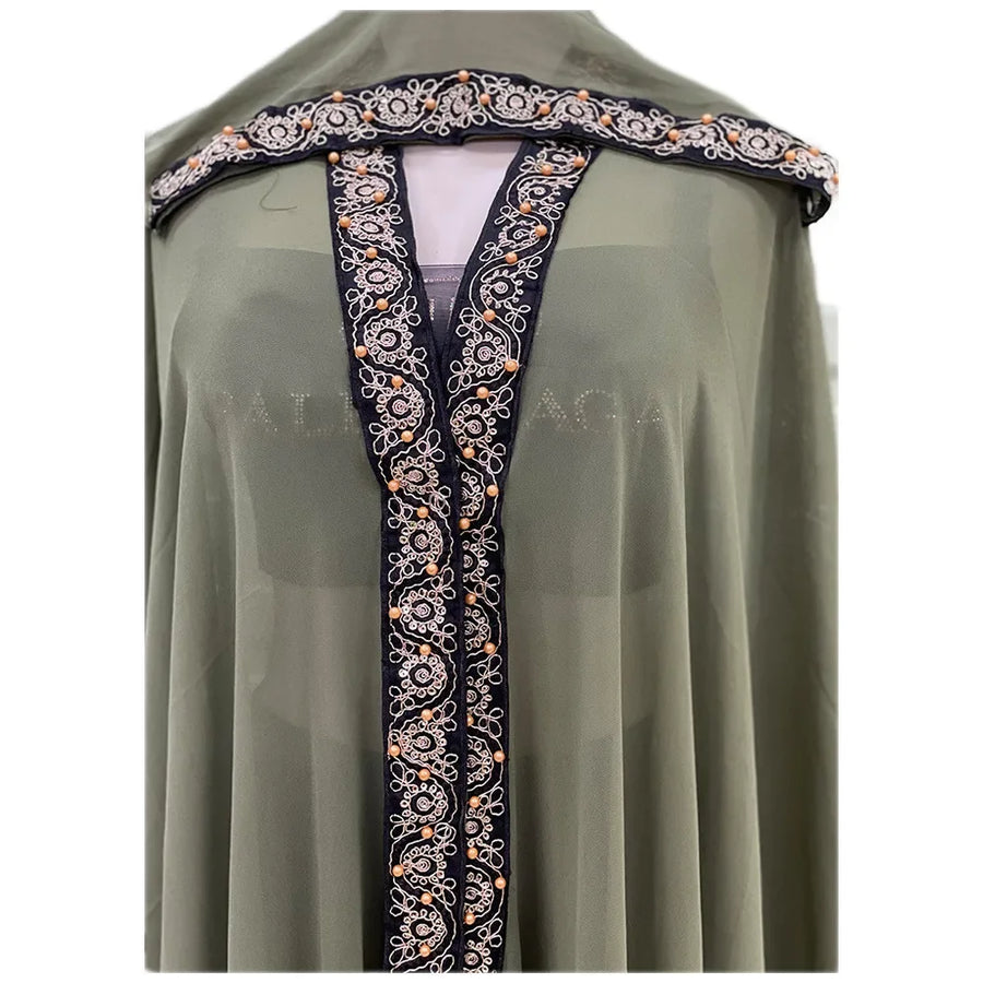 Desert Wings – The Bat-Sleeve Farasha Kaftan for the Muslim Woman in America