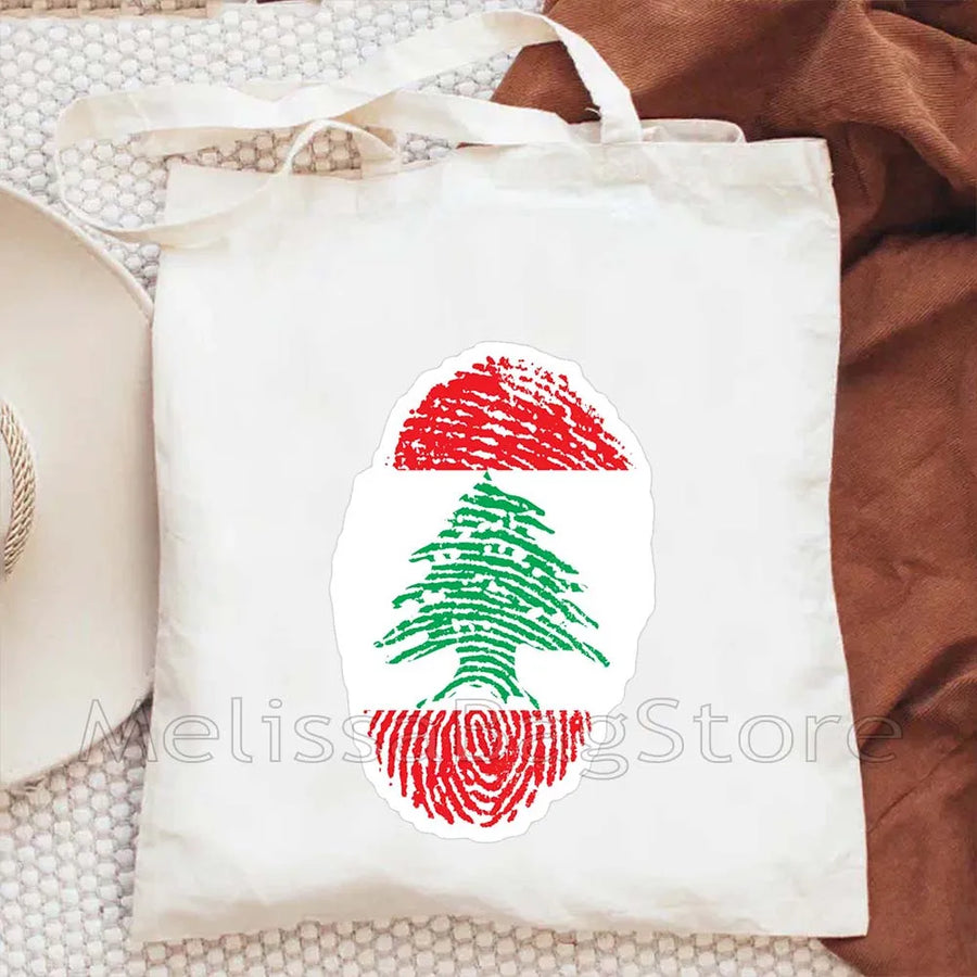 Love Beirut – Lebanese Roots Canvas Shoulder Tote