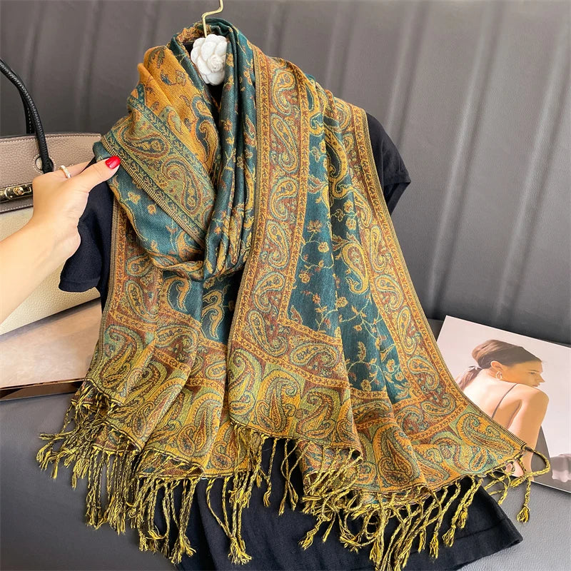 The Pashmina Touch – Cashmere Hijab Wrap for the Muslim Woman in America