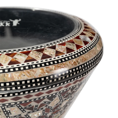 Middle Eastern drum Darbuka Arabic drum Handclapped percussion instruments Made in Egypt 8 Inch Aluminum