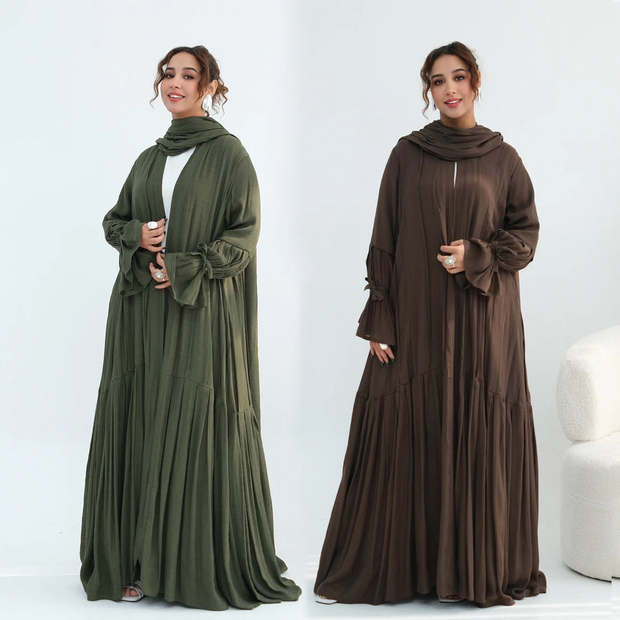 Eid in America – 2-Piece Abaya Scarf Set for the Muslim Woman