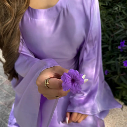 Closed Batwing Abaya Women Muslim Dress Turkish Islamic Dress Women 2024 For Party Kebaya Kaftan Turkey Caftan Marocain Femme