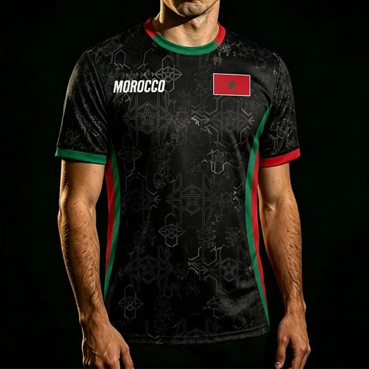 The Morocco Football Jersey – Wear the Atlas Lions' Pride