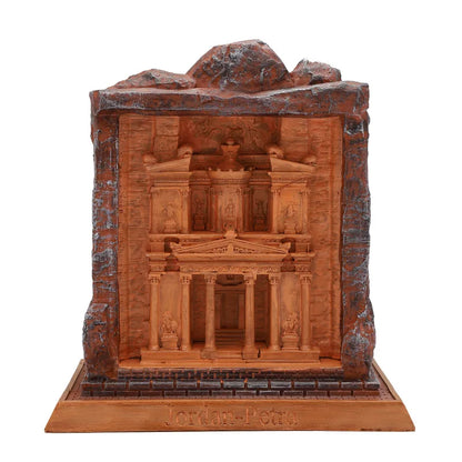 Petra Ancient City Resin Ornament – Creative Jordanian Heritage Decor
