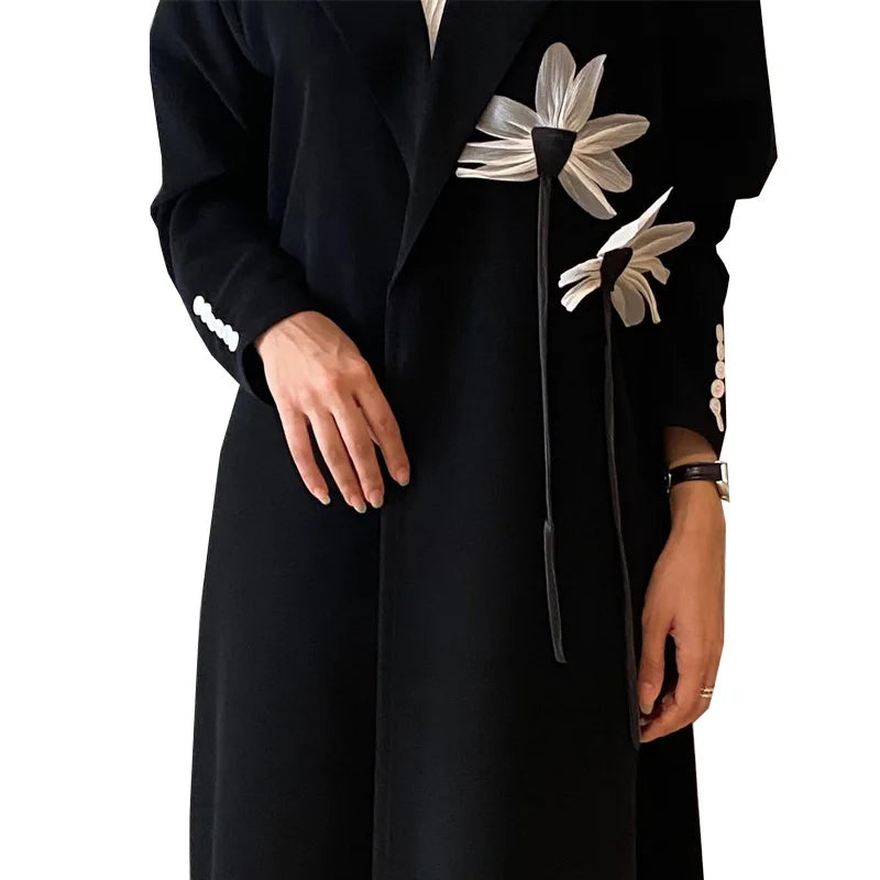 Floral Breeze – Flower Kimono Abaya for the Muslim Woman in America