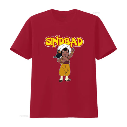 80s vintage retro German tv show 80er Deutsche Kinder Serie Sindbad T Shirt long or short sleeves vintage Washed Soft Stretched