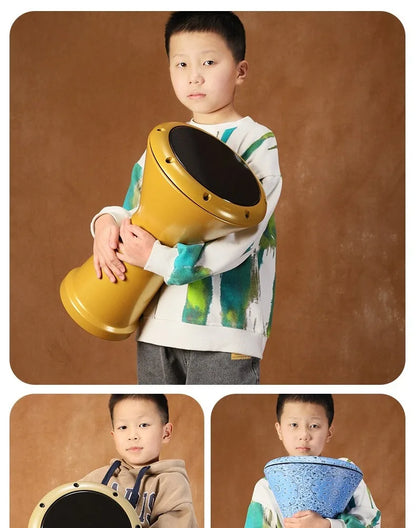 8.5 Inch Middle Eastern Drum Aluminium Arabic Hand Drumming Sound Healing Hand Drums Professional Percussion Musical Instruments