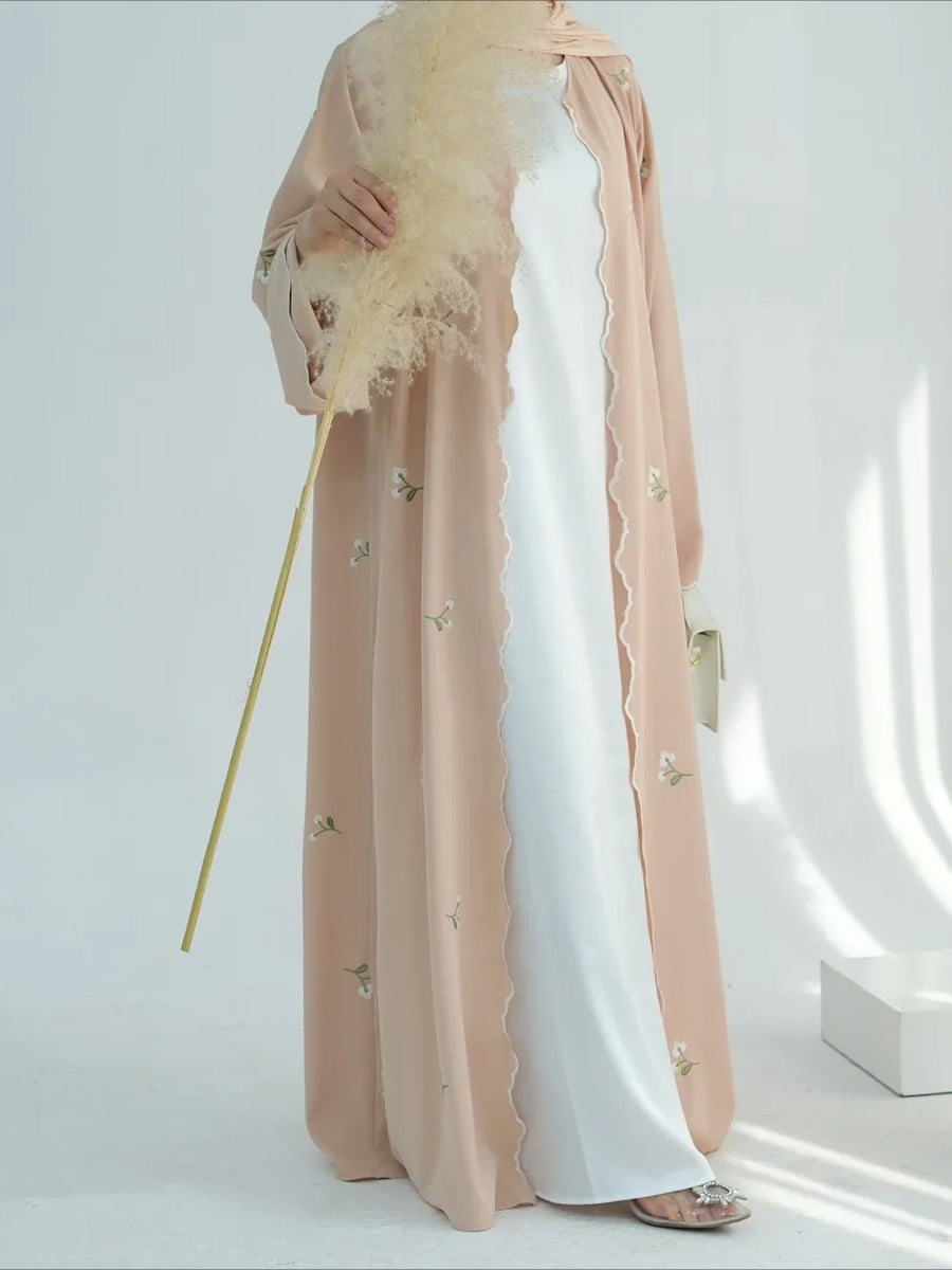Eid Embroidered – The Cardigan Abaya for the Muslim Woman in America