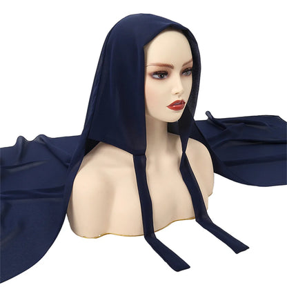 The Non-Slip Solid Hijab – Stay Covered, Stay Confident