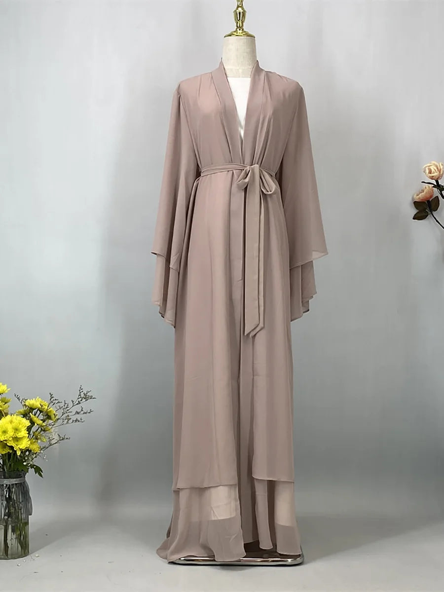 Ramadan Chiffon – The Open Abaya for the Muslim Woman in America