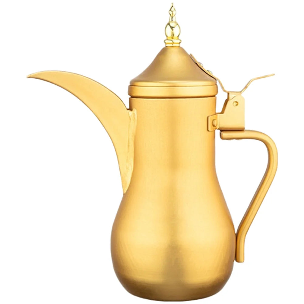 Aluminum Teapot Retro Style Ghee Pot Kettle For Picnic BBQ Camping Home Use Outdoor Stove & Accessories