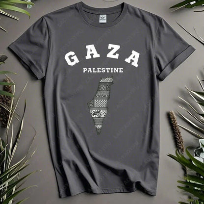 Harajuku Gaza P-Palestine Unisex T-Shirt Activist Statement Shirt Festival Apparel Loose Casual Comfort Cotton Short-sleeve Tees