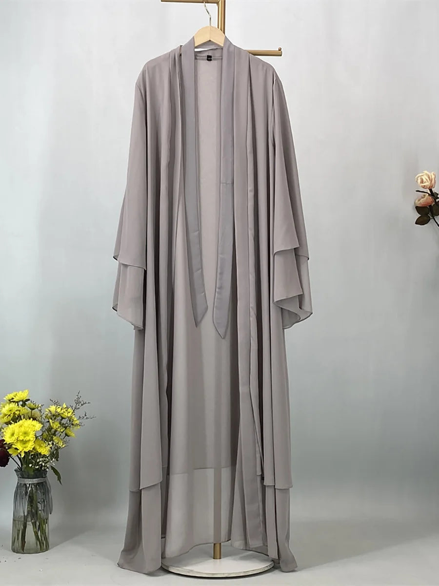 Ramadan Chiffon – The Open Abaya for the Muslim Woman in America