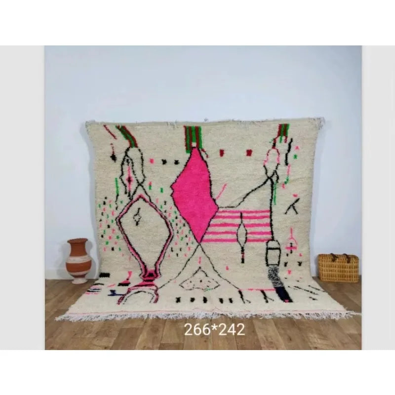 The Atlas Weave – Authentic Handmade Moroccan Berber Wool Rug