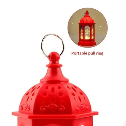 LED Ramadan Lantern Decorations Islamic Muslim Party Decorations Ramadan Wind Lanterns Holiday Decorations Party Gifts