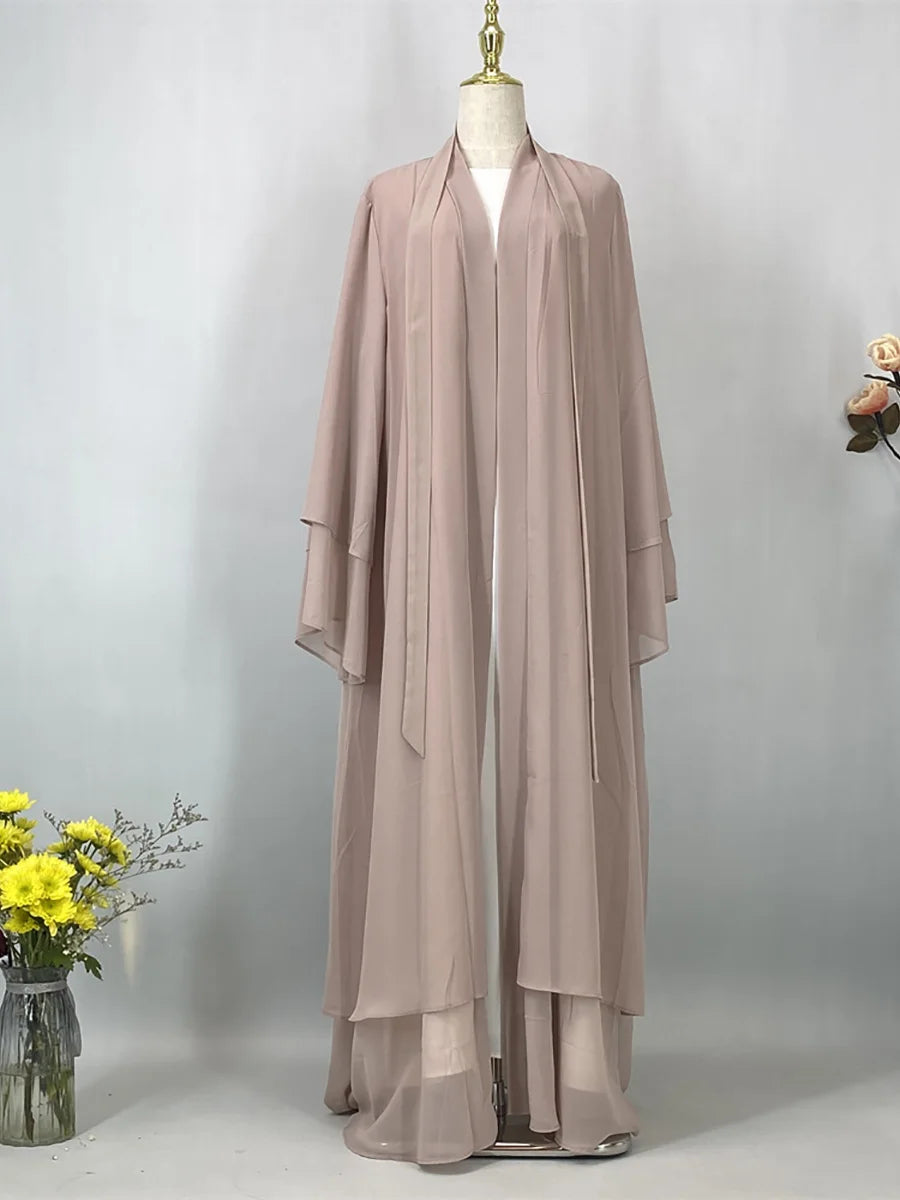 Ramadan Chiffon – The Open Abaya for the Muslim Woman in America