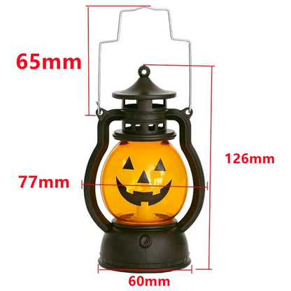 Candle Holders lantern for Table Retro Flameless Lamp Desktop Candlestick Chandelier Christmas New Year Home Decor